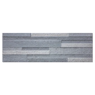 Kakel <strong>Maren</strong>  Blå Matt-Relief 17x52 cm