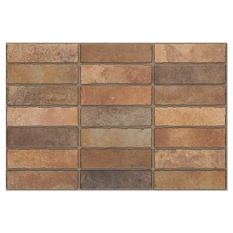 Klinker <strong>Ekeberg</strong>  Brun Mix Matt-Rustik 40x60 cm