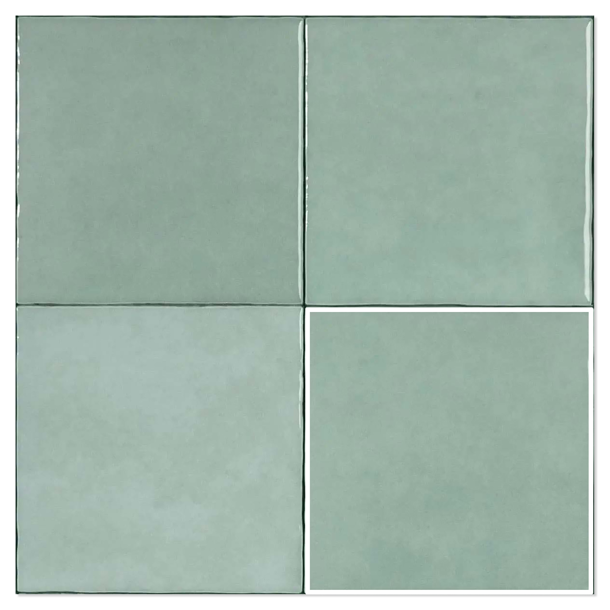Estudio Kakel Zellij Azurean Blank 12.5x12.5 cm