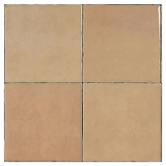 Estudio Kakel <strong>Zellij</strong>  Clay Blank 12.5x12.5 cm