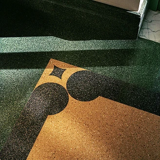 Terrazzo <strong>Graniglia</strong>  Giallo Matt 20x20 cm