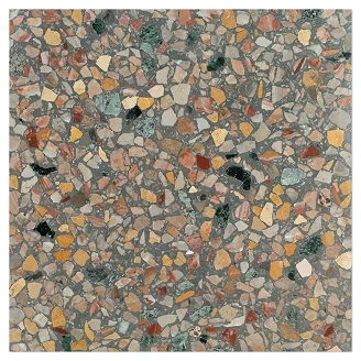 Terrazzo <strong>Gra Veneziana</strong>  Arcobaleno Matt 40x40 cm
