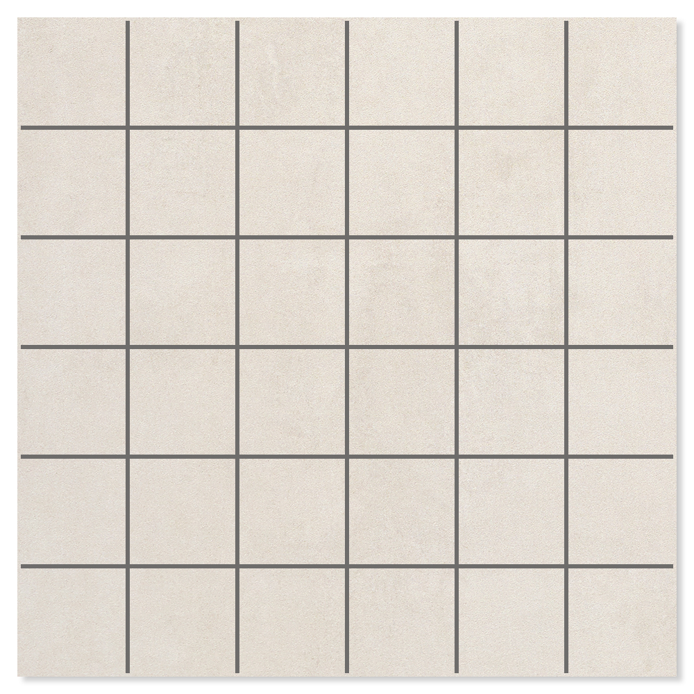 Mosaik Klinker Direct Ljusgrå Matt 30x30 (5x5) cm