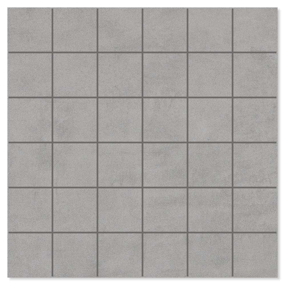 Mosaik Klinker Direct Mörkgrå Matt 30x30 (5x5) cm
