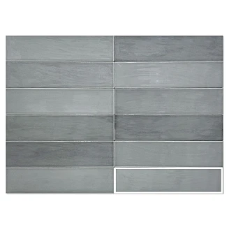 Klinker Zellige Grey Blank 7x28 cm
