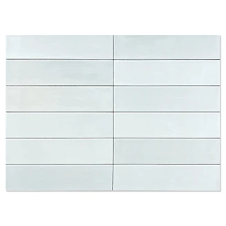 Klinker Zellige White Blank 7x28 cm