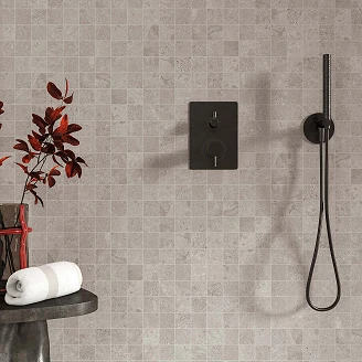 Novoceram Mosaik Klinker <strong>Kairn</strong>  Gris Matt 30x30 (5x5) cm