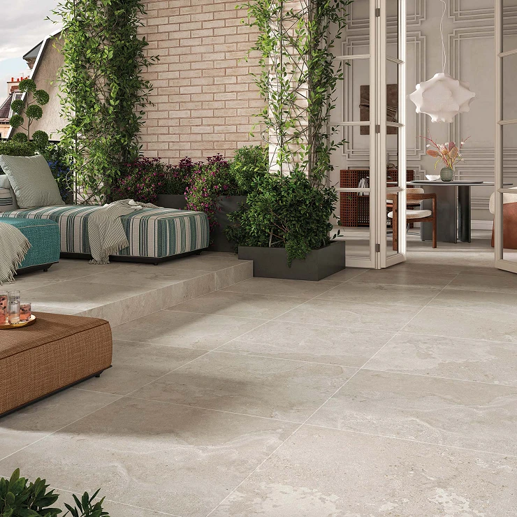 Novoceram Klinker Kairn Naturel Matt (Halkfri) 80x80 cm