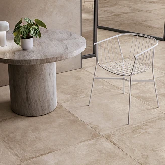 Novoceram Utomhus Klinker Chateau Ivoire Matt 80x80 cm Tjocklek 20 mm