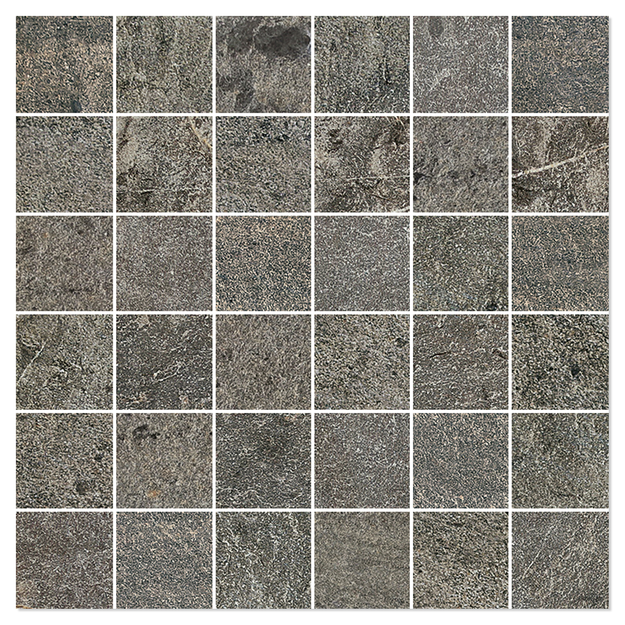 Novoceram Mosaik Klinker Losa Graphite Matt 30x30 (5x5) cm