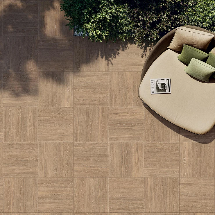 Novoceram Utomhus Klinker Lombok Naturel Matt 60x60 cm Tjocklek 20 mm