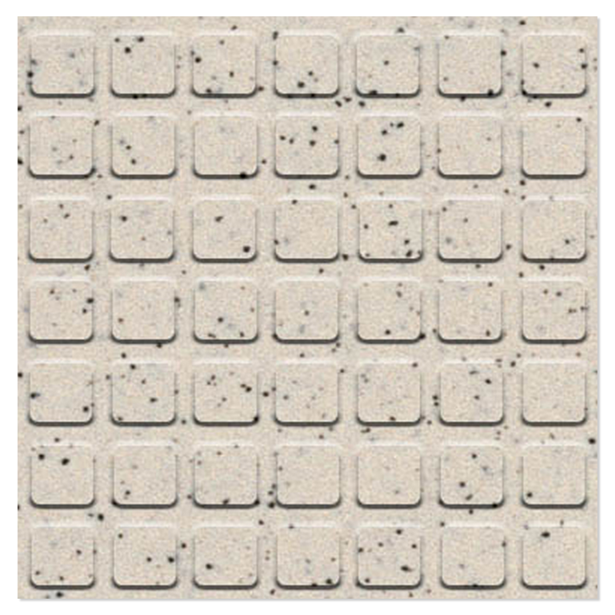 Novoceram Klinker Standard Blanc Noir Pastilles Carrees Matt 30x30 cm