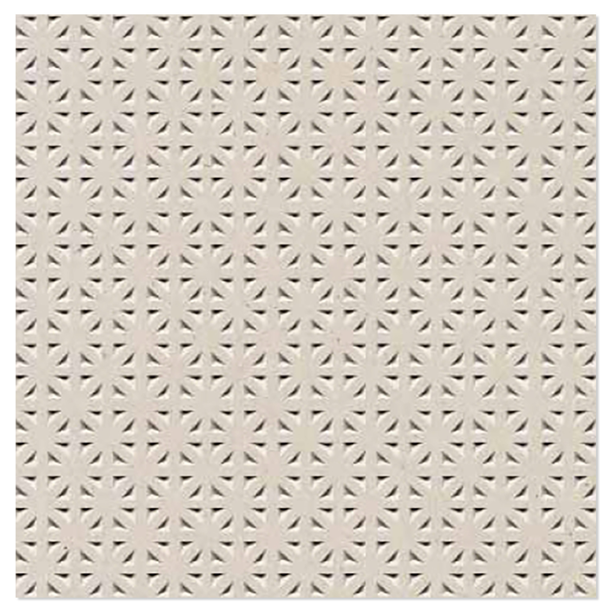Novoceram Klinker Standard Blanc Creme Pointe De Diamant Matt 30x30 cm