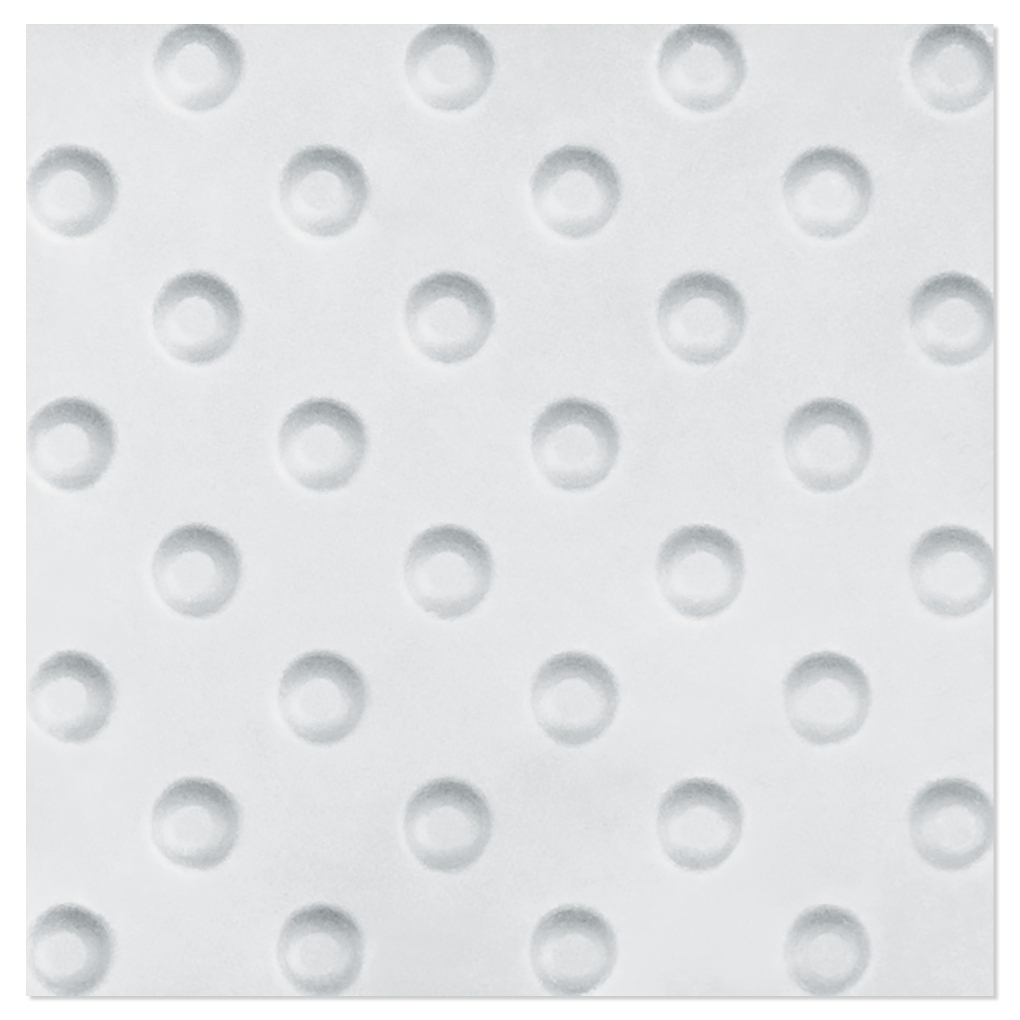 Novoceram Taktil Varningsplatta Blanc Matt-Relief 30x30 cm