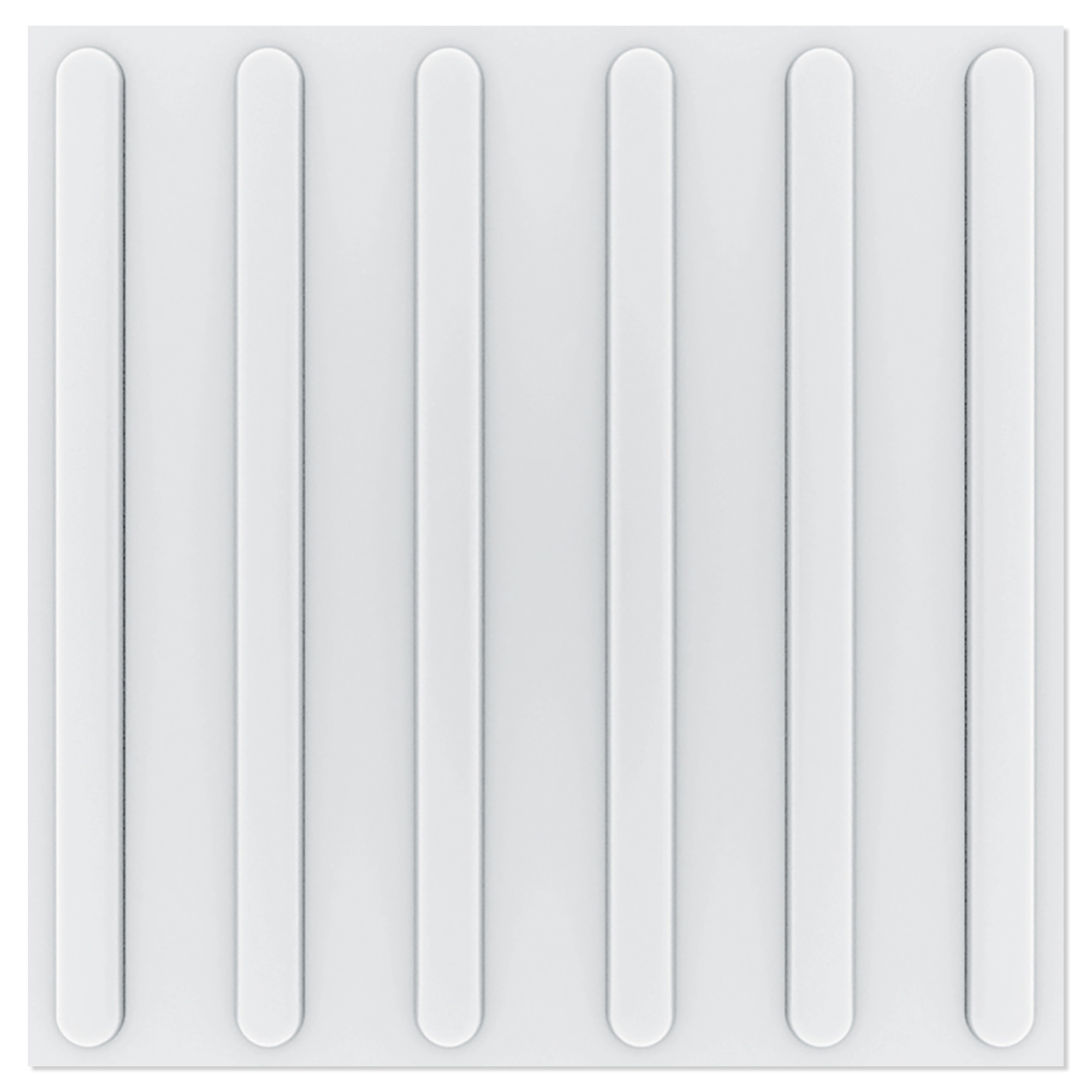 Novoceram Taktil Ledplatta Blanc Matt-Relief 30x30 cm