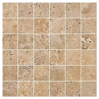 Novoceram Mosaik Klinker Tiber Natural Matt 30x30 (5x5) cm