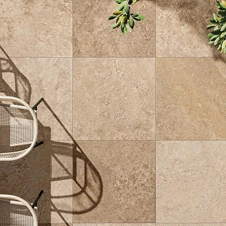 Novoceram Klinker Tiber Natural Matt (Halkfri) 80x80 cm