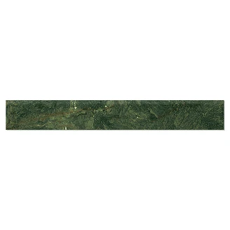Marmor Golvsockel Klinker <strong>Rosendal</strong>  Mörkgrön Matt 8x60 cm