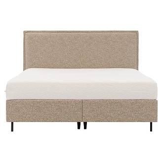 Sängram <strong>Ravelo</strong>  Pure Beige med Förvaring 160x200 cm