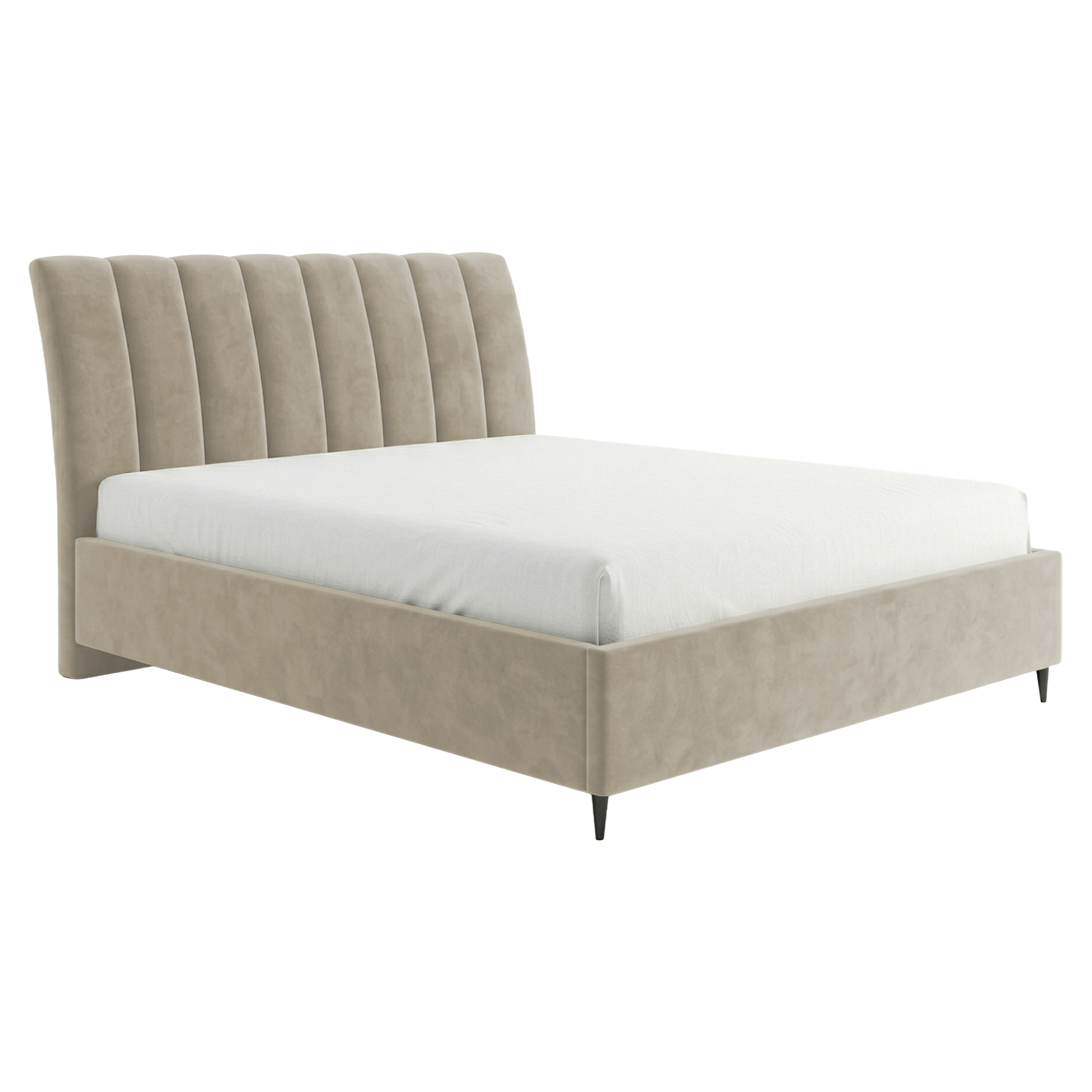 Sängram Melora Beige utan Förvaring 140x200 cm