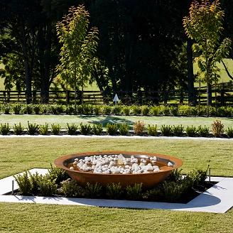 Cortenique Fontän <strong>Rustika</strong>  Cortenstål Ø 80 cm