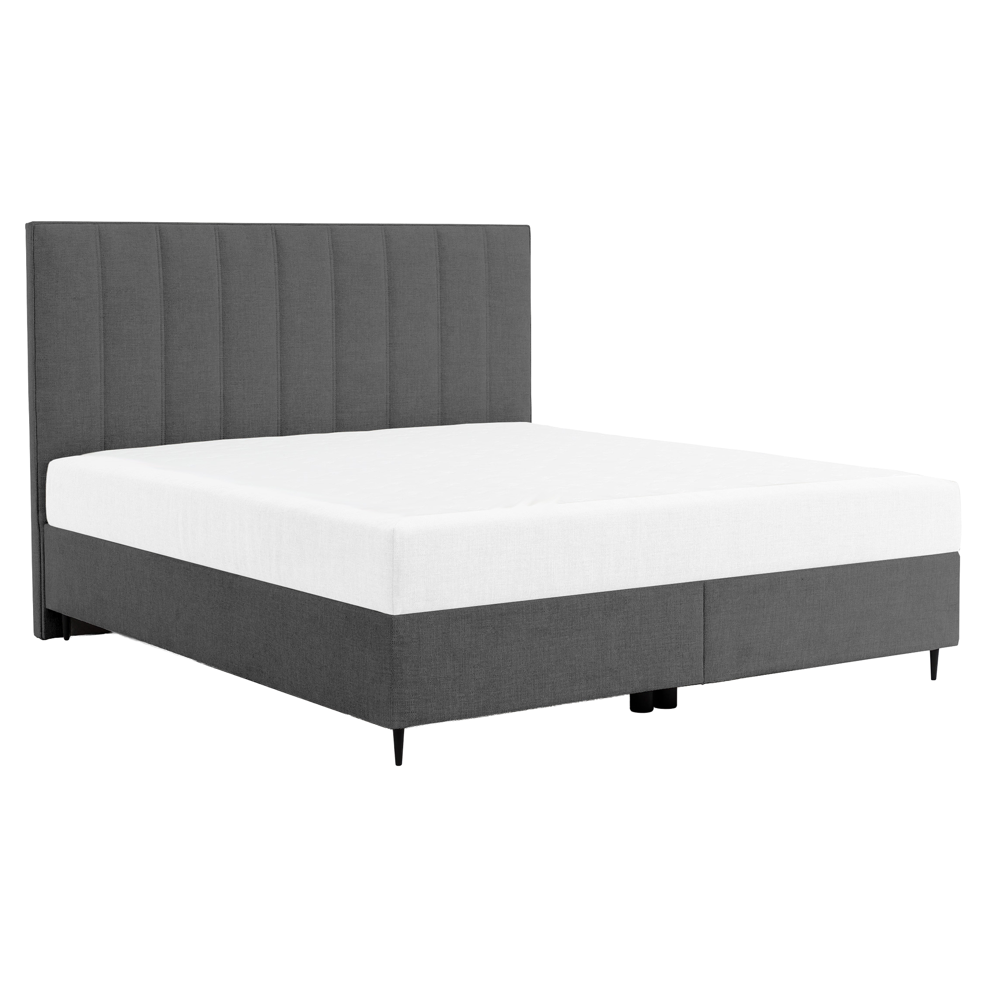 Sängram Avel Pure Grå med Förvaring 140x200 cm