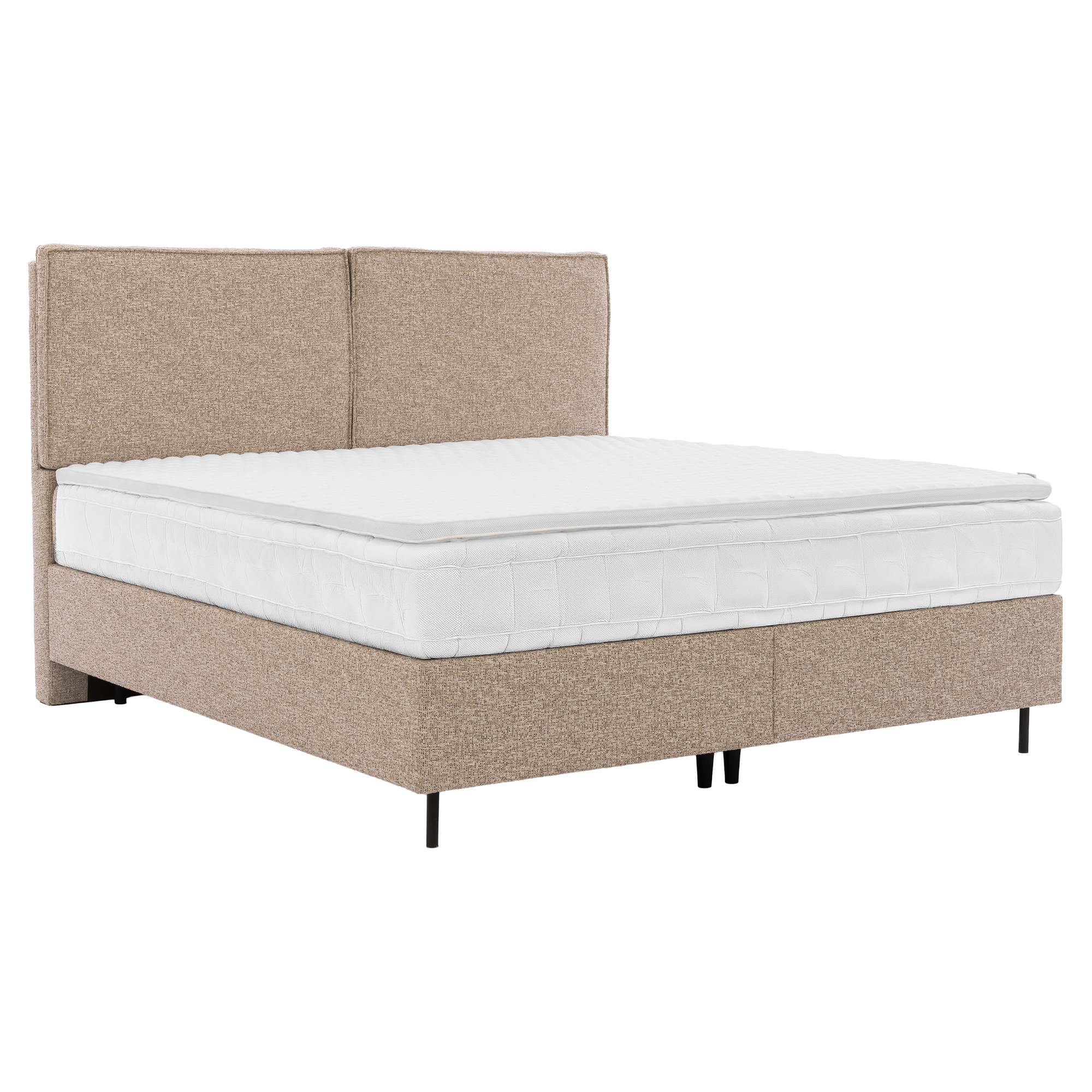 Sängram Avel Balance Beige med Förvaring 160x200 cm