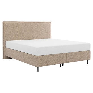 Sängram <strong>Avel</strong>  Pure Beige med Förvaring 140x200 cm