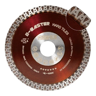 B-Master Diamantklinga för Kakel och Granitkeramik 125 mm