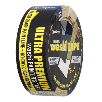 Maskeringstejp Blue Dolphin WASHI Premium, 38mm x 50m