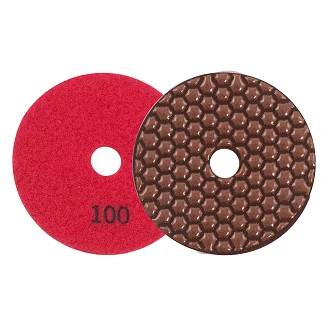 Polerpad för Torrpolering Ø100 mm, Nr.100