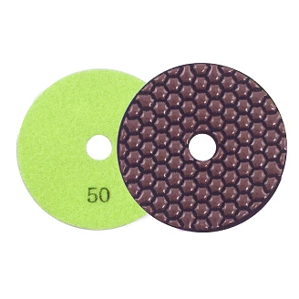 Polerpad för Torrpolering Ø100 mm, Nr.50