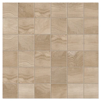 Unicomstarker Mosaik Träklinker Wooden Aspen Matt 30x30 (5x5) cm