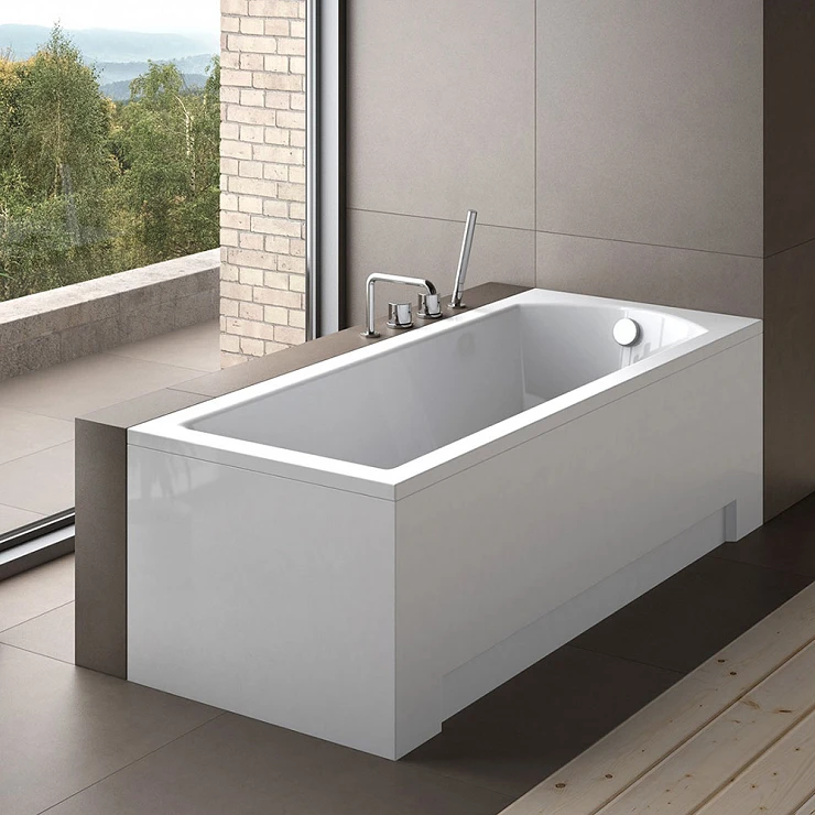 Badkar Lima Vit Blank 170 cm (Utan Panel & Avlopp)