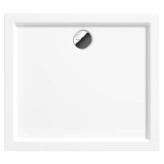 Duschkar <strong>Jasmin</strong> 80x90 cm Vit Blank