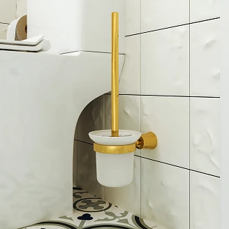 Omnires Toalettborste <strong>Art Line</strong>  Guld Blank