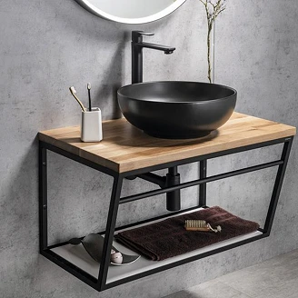 Bänkskiva Linden Massiv Ek Natur 60 cm