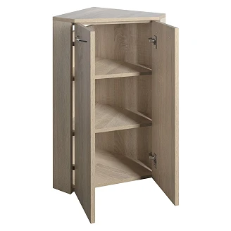 Underskåp Rove Platin Ek Matt 35x35x78 cm Hörn