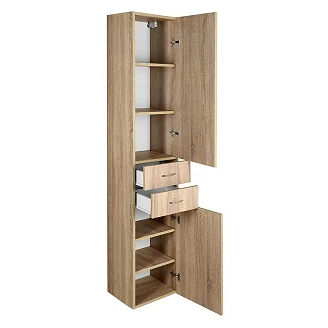 Högskåp Rove Platin Ek Matt 35x29x184 cm