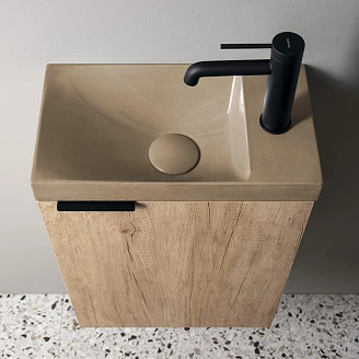 Tvättställ Laro Sand Halvblank 40 cm