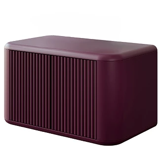 Tvättställsskåp Torino Burgundy Matt 80 cm med Bänkskiva