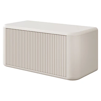 Tvättställsskåp Parma Beige Matt 100 cm med Bänkskiva