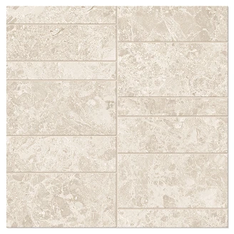 Unicomstarker Mosaik Klinker Blooming Stone Sunny Beige Matt 30x30 cm