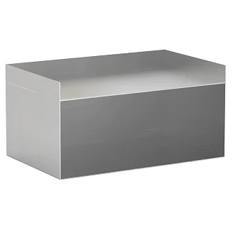 Sidobord <strong>Sommardopp</strong>  Krom 60x37 cm