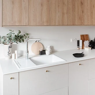Cosentino Måttbeställda Bänkskiva Silestone Blanco Maple Polerad, 3 cm