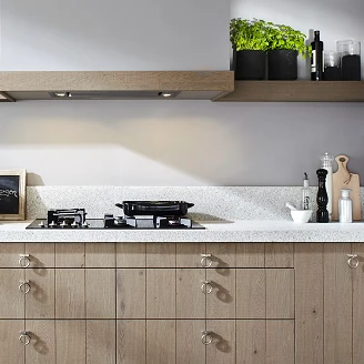 Cosentino Måttbeställda Bänkskiva Silestone Blanco Norte Suede, 3 cm