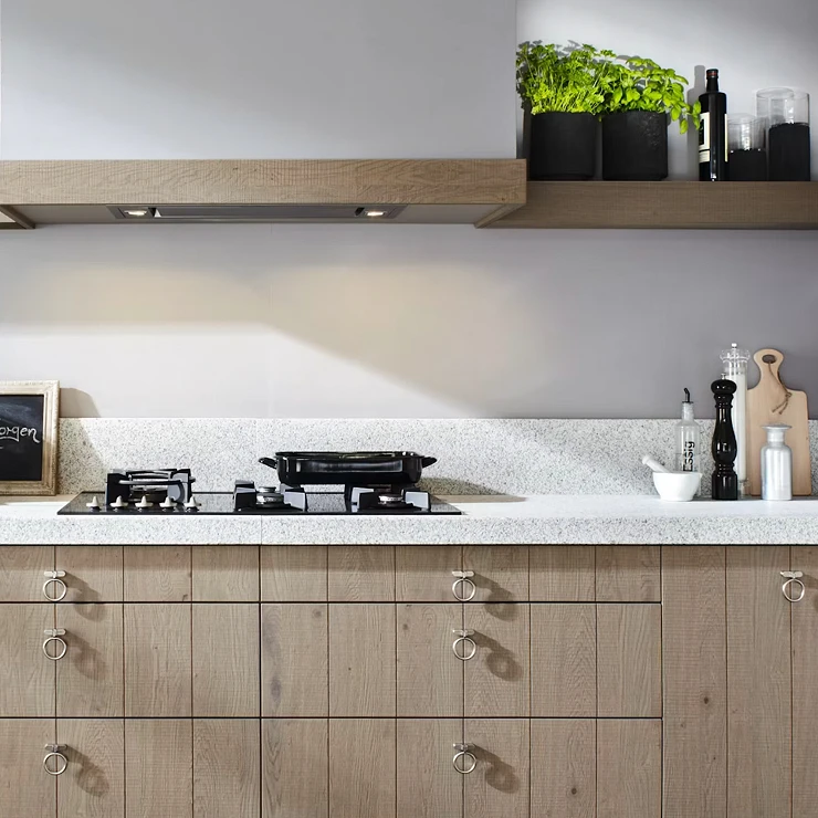 Cosentino Måttbeställda Bänkskiva Silestone Blanco Norte Suede, 3 cm