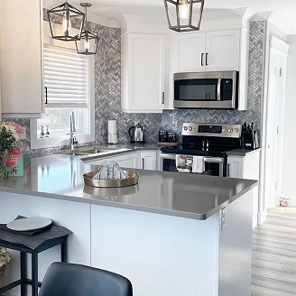 Cosentino Måttbeställda Bänkskiva Silestone Gris Expo Polerad, 3 cm