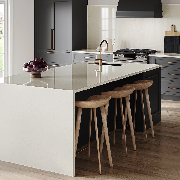 Cosentino Måttbeställda Bänkskiva Silestone Linen Cream Polerad, 3 cm