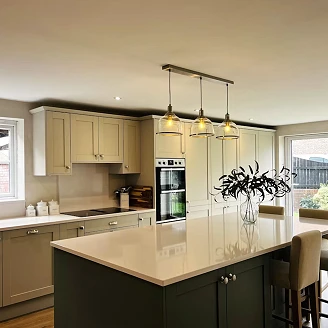 Cosentino Måttbeställda Bänkskiva Silestone White Storm 14 Polerad, 1.2 cm